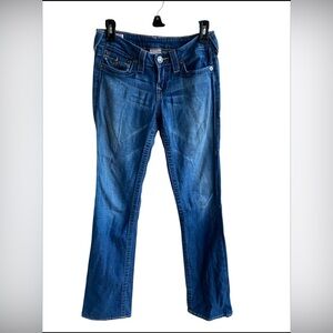 True Religion BECKY Classic Blue Boot Cut flare Jeans